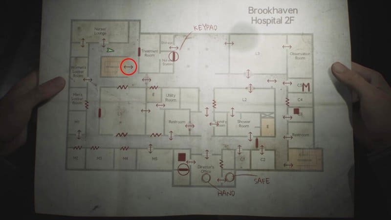 silent hill 2 remake nurses station code