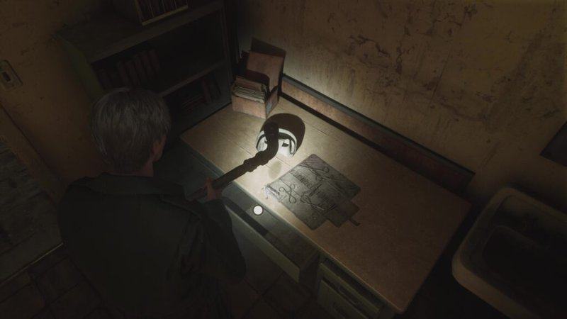 silent hill 2 remake reception office padlock code