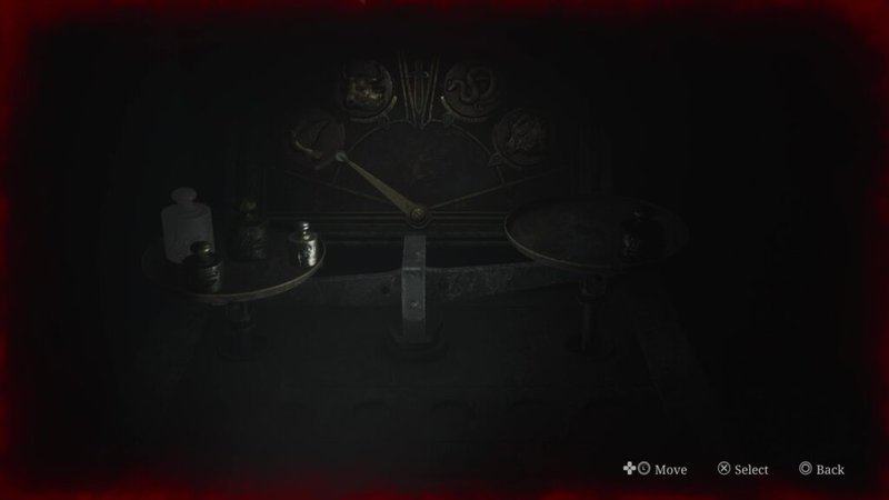 Silent Hill 2 scales puzzle remake