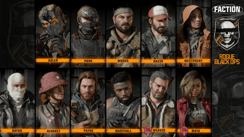 black ops 6 launch operators rogue black ops