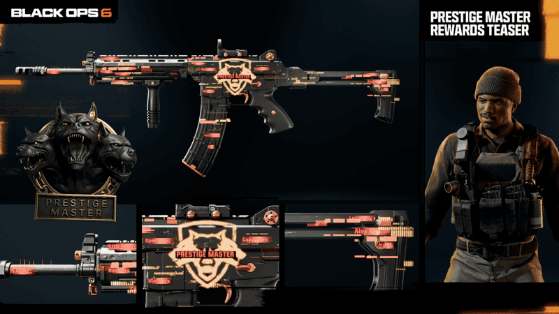 black ops 6 prestige master rewards skin and blueprint