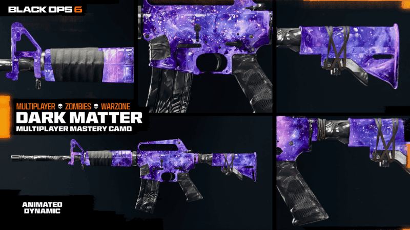 black ops 6 mastery camos dark matter