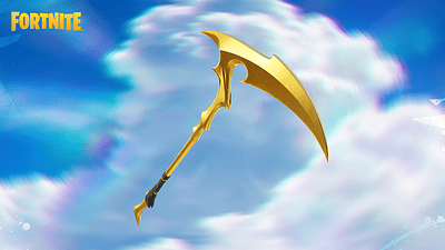 fortnite free Golden Scythe Pickaxe