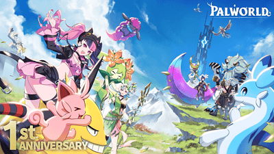 Palworld First Anniversary visual