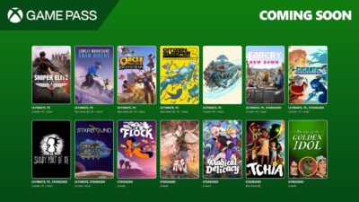Xbox Game Pass New Games