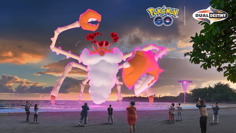 Pokémon Go Gigantamax Kingler Max Battle Day