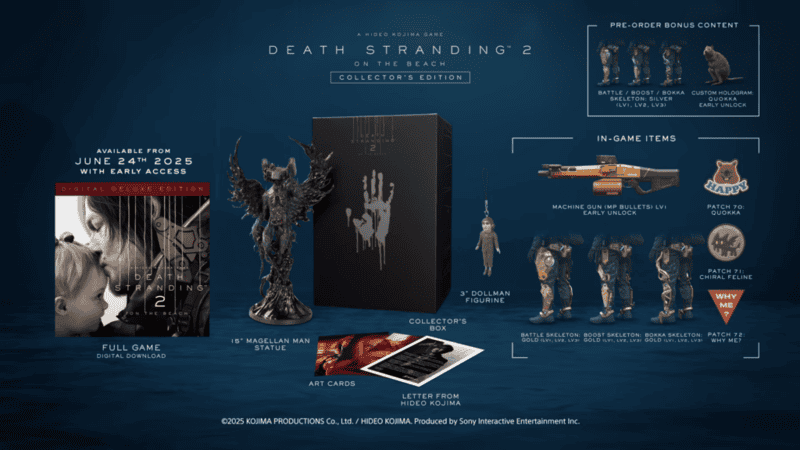 Death Stranding 2: On the Beach Collector's Edition Gets Its Own