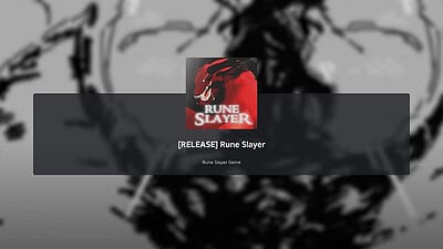 Roblox Rune Slayer