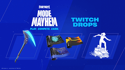 fortnite mode mayhem twitch drops