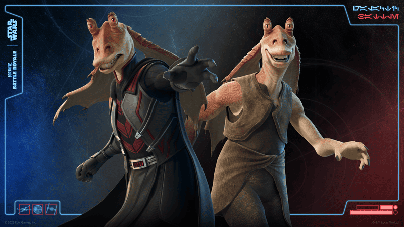fortnite jar jar binks skins