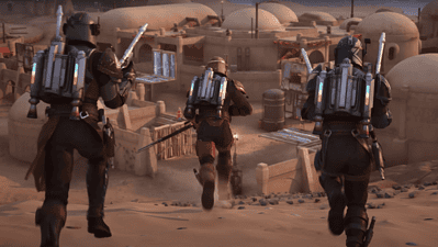 fortnite how to get Mandalorian jetpack