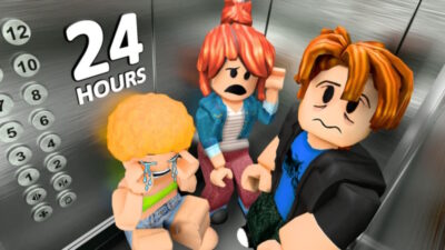 Roblox 24 Hours in an Elevator