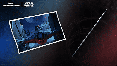 Fortnite Free Assault on the Death Star Loading Screen and Quicksilver Baton Spear Pickaxe
