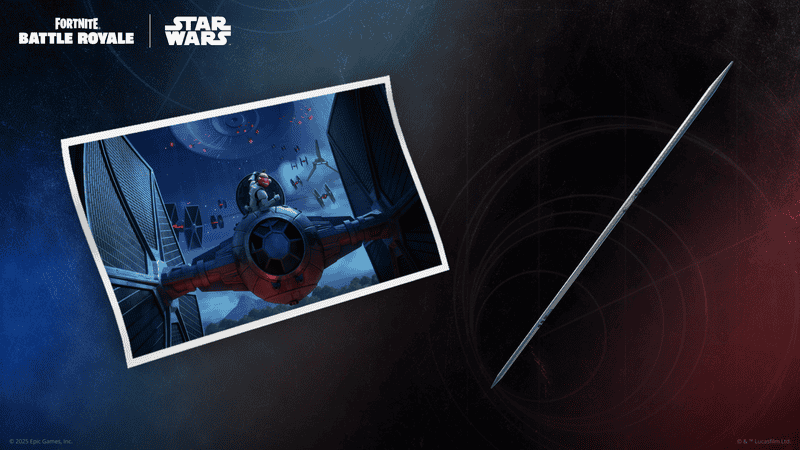 Fortnite Free Assault on the Death Star Loading Screen and Quicksilver Baton Spear Pickaxe