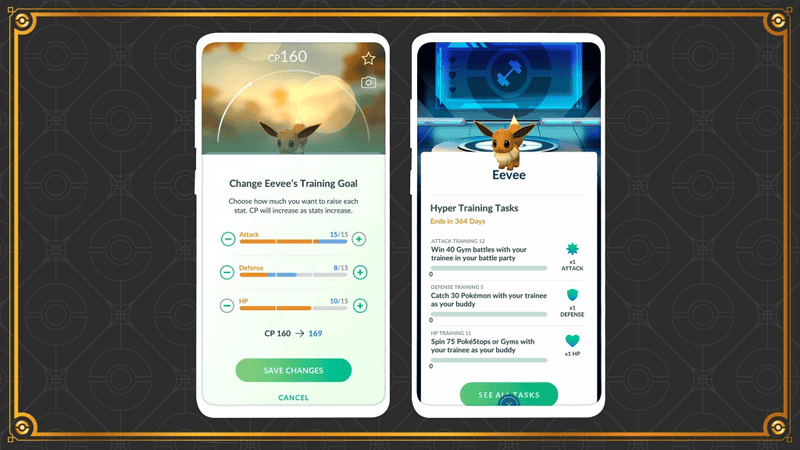 Pokémon Go what is Hyper Training