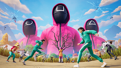 how to play fortnite red light green light squid grounds