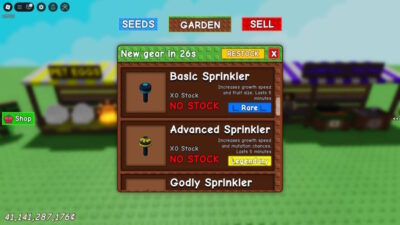 Roblox Grow A Garden