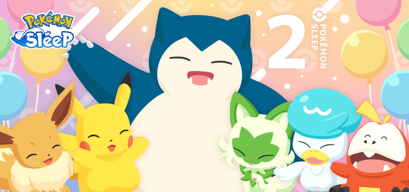 Pokémon Sleep Second Anniversary Prelude Event
