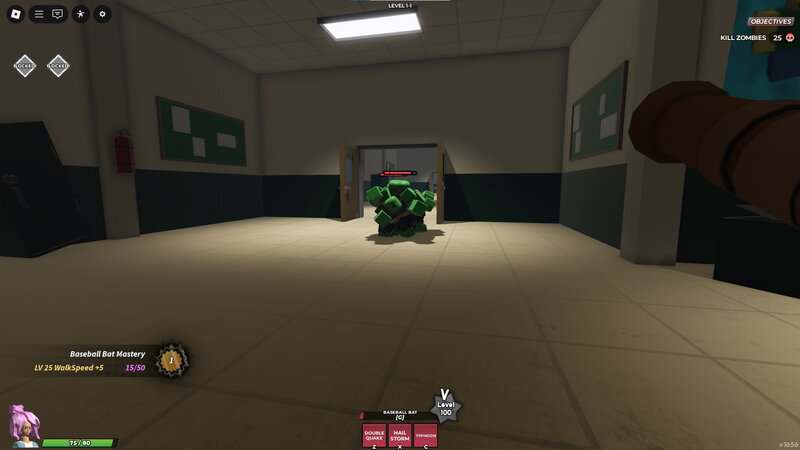 roblox hunty zombie school master achievement